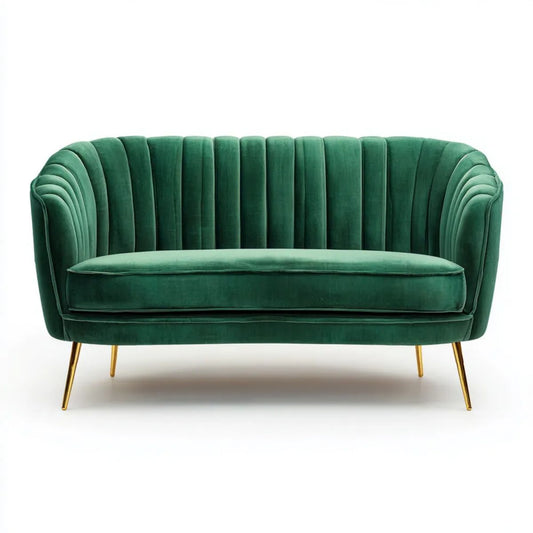 Sofa, Zielony sofa 2, 130 x 75 x 80 cm